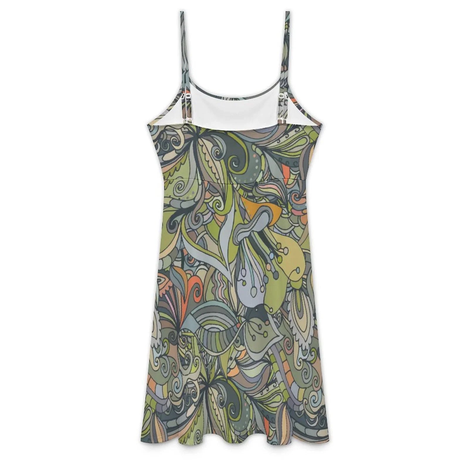 Jana Sleeveless Midi A-Line Dress