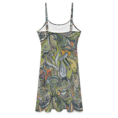 Jana Sleeveless Midi A-Line Dress