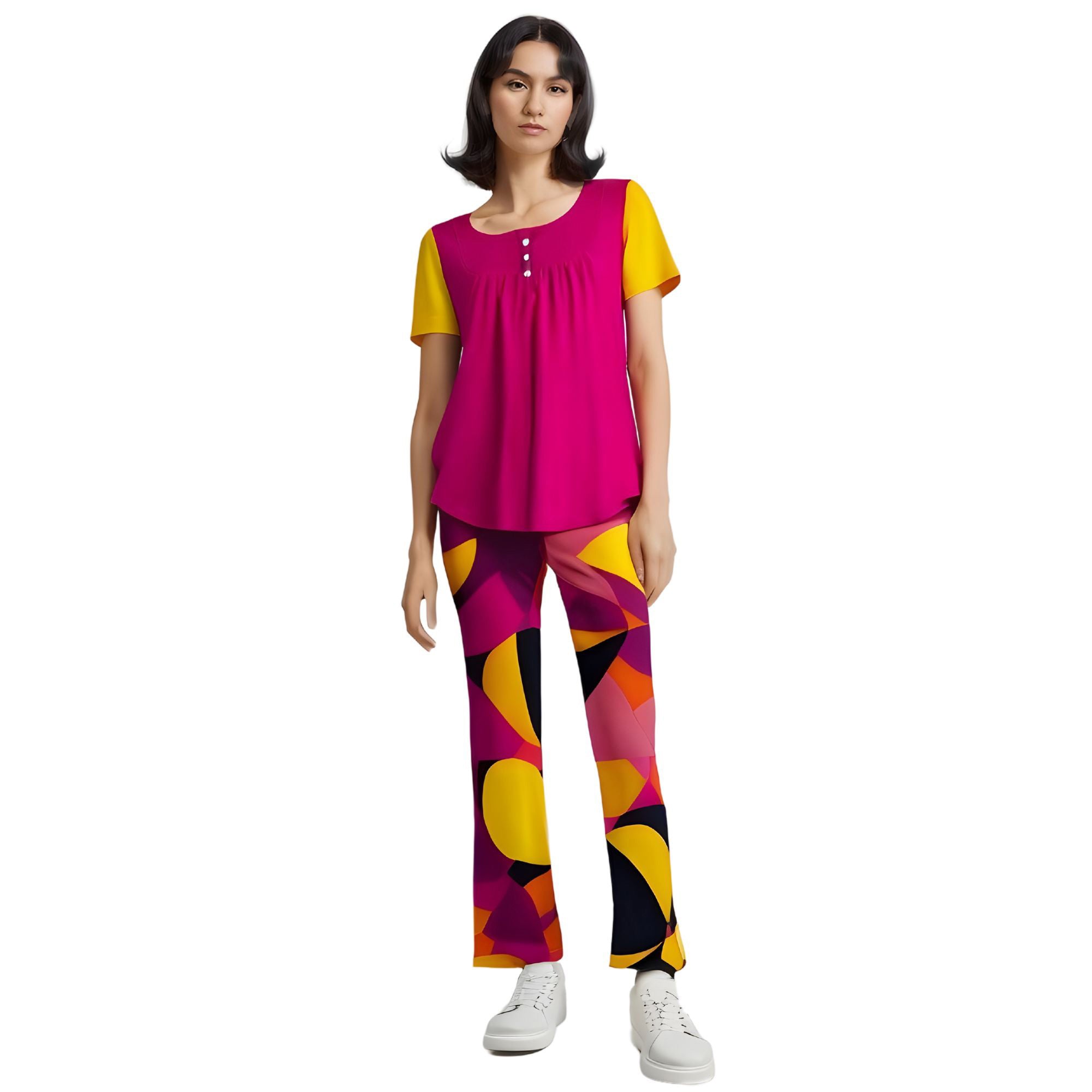 Airline Series 929 Flare Pants - Abstract Retro Pop Art Funky Mod 70's Vibrant Bold Disco Streetwear Bell Bottoms Women's Legging Plus Sizes Blissfully Brand