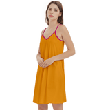 Munich Orange Cami Pocket Dress - Airline Series