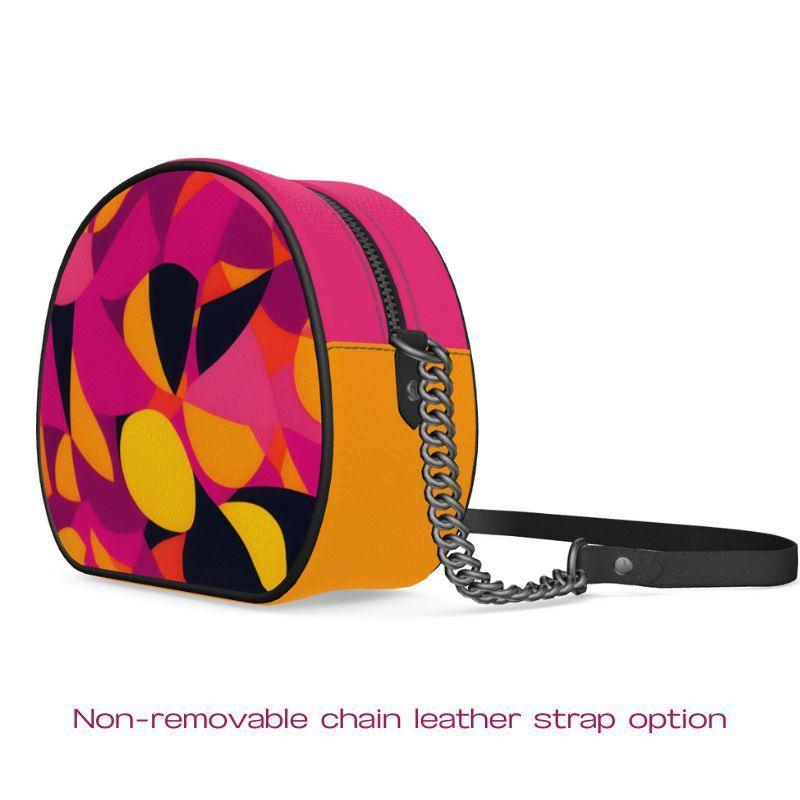 Flight 929 Leather Crossbody Circle Bag - Airline Series - Blissfully Brand