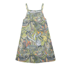 Jana Drawstring Neck Sleeveless Dress
