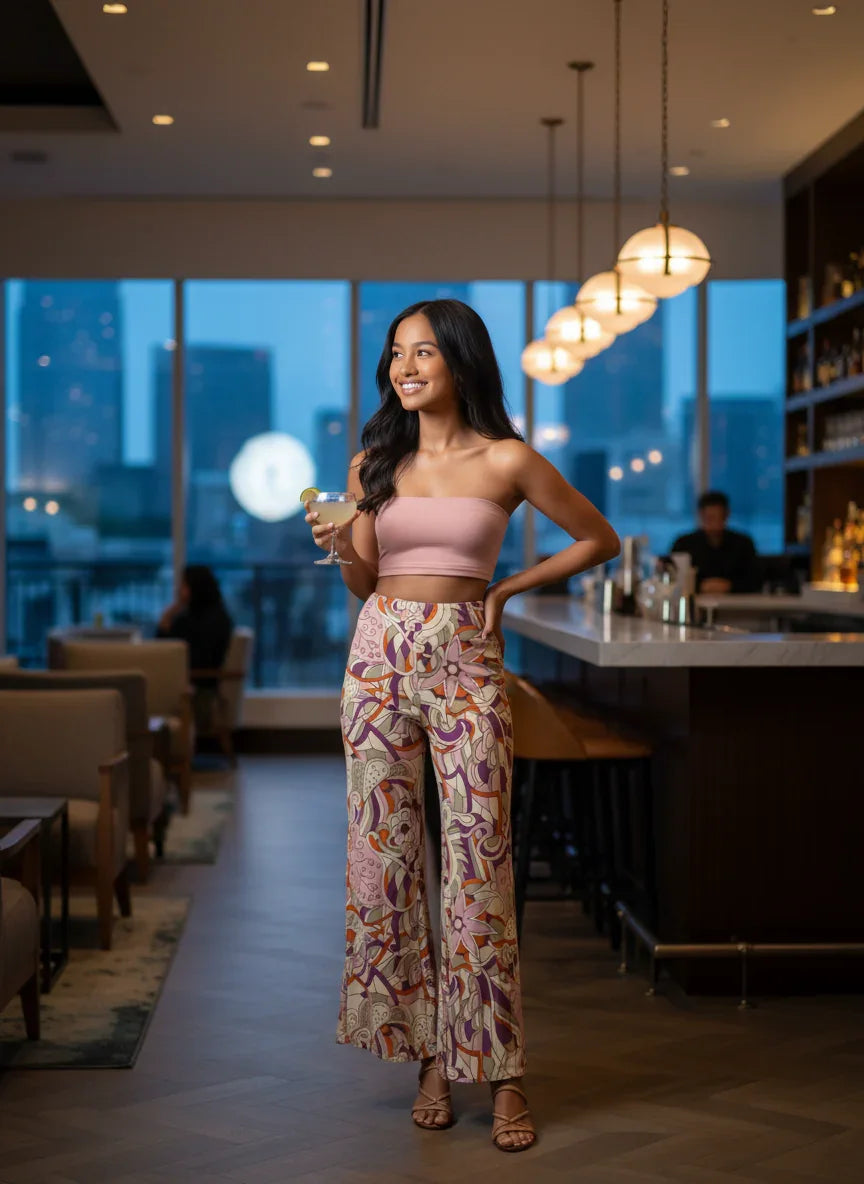Amai High Waist Palazzo Pants