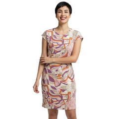 Amai Tunic Tee Dress Retro Kaleidoscope - Blissfully Brand