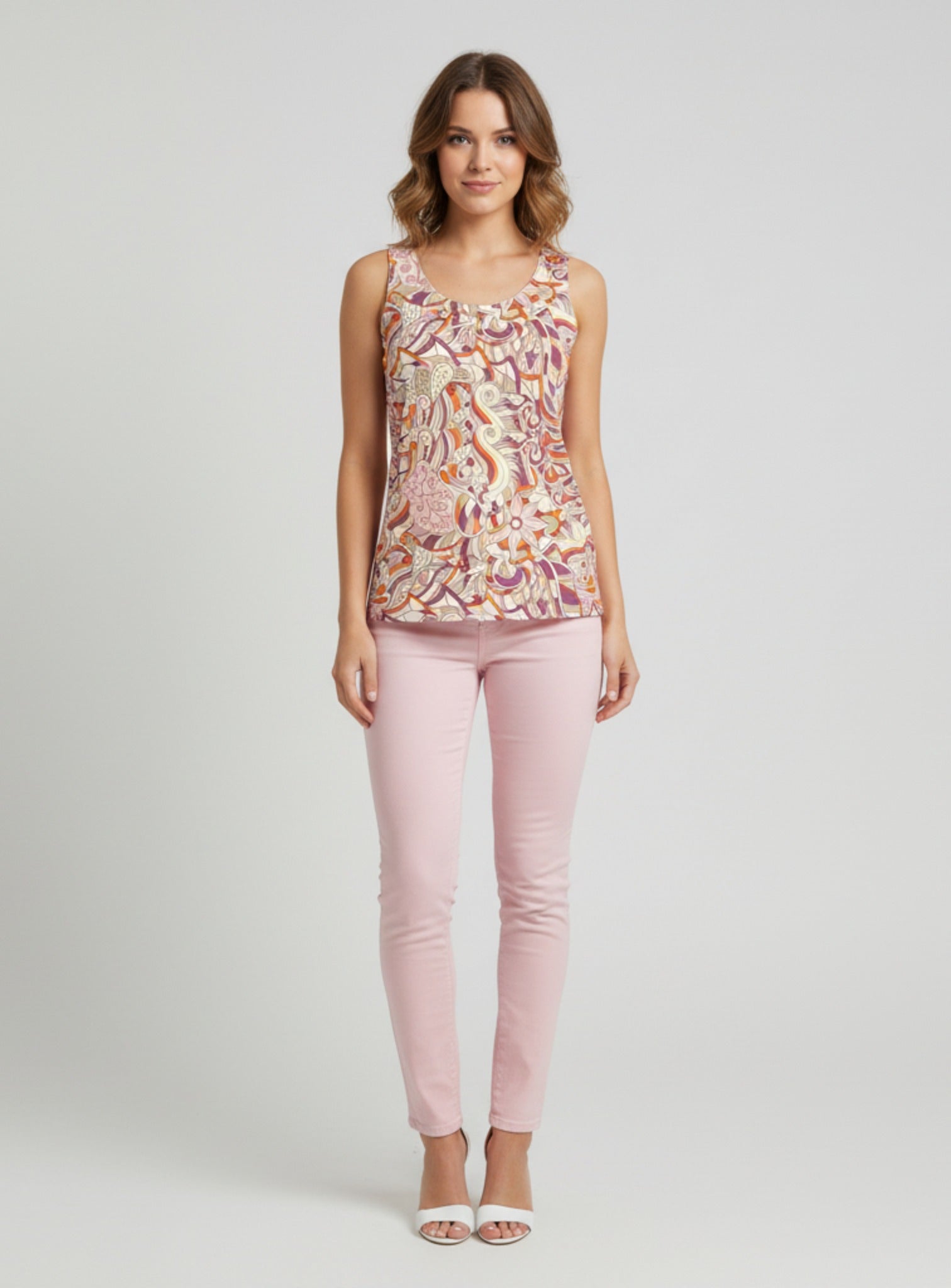 Amai Round Neck Tank Top