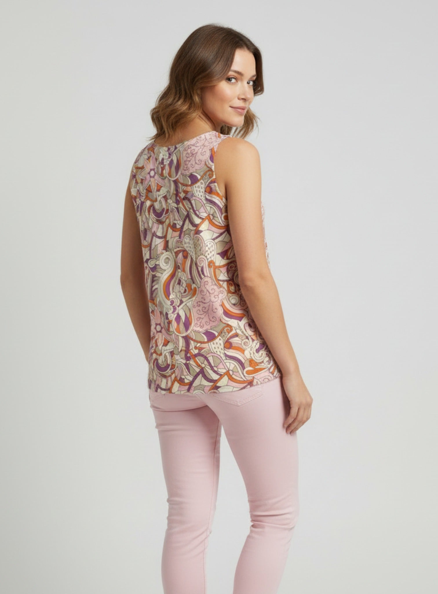 Amai Round Neck Tank Top