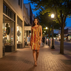 Ame Sleeveless Sheath Dress