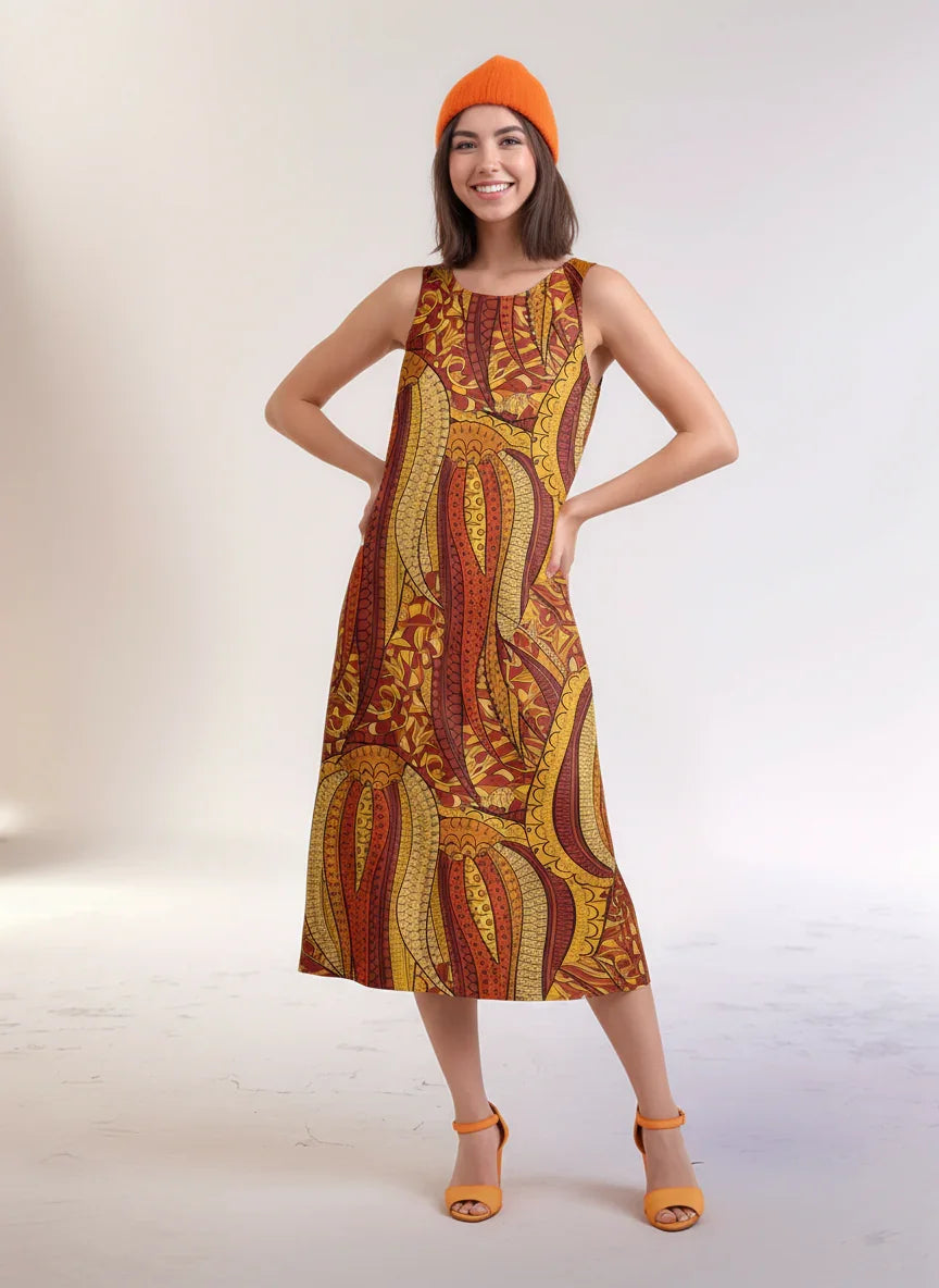 Ame Sleeveless Maxi Dress