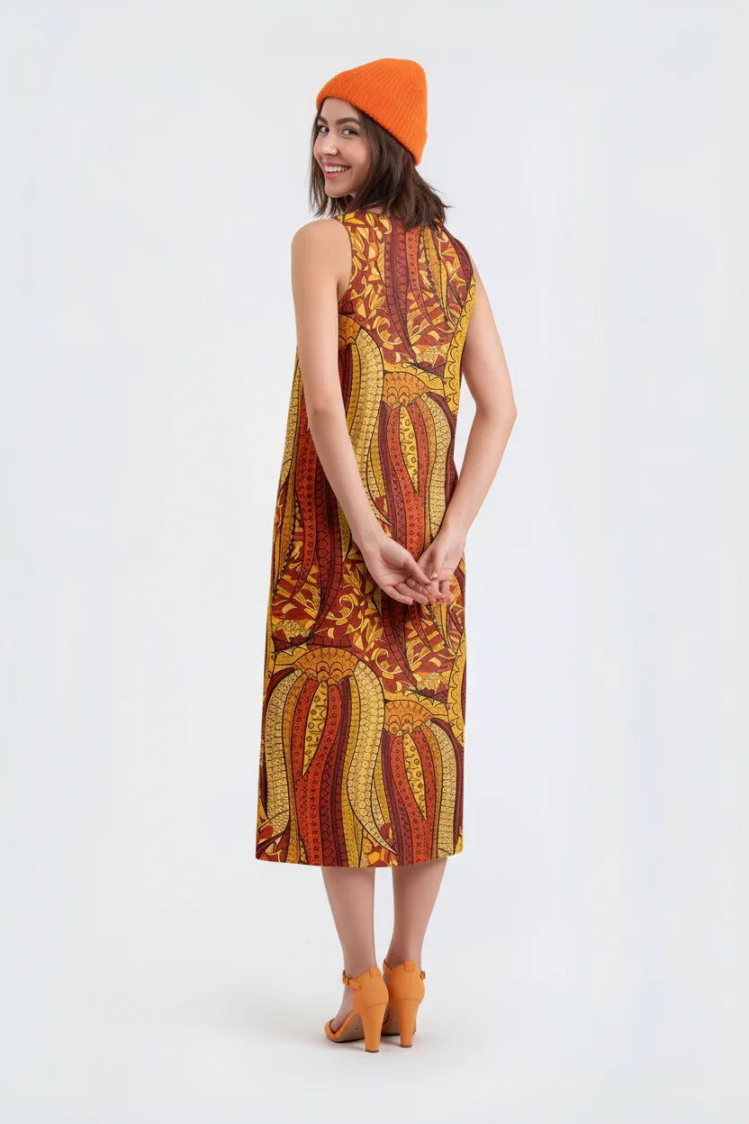 Ame Sleeveless Maxi Dress