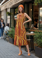 Ame Sleeveless Maxi Dress