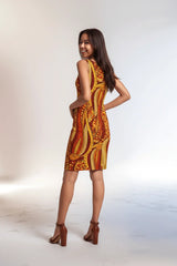 Ame Sleeveless Sheath Dress