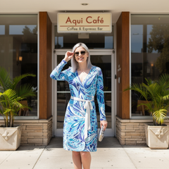 Aqui Wrap Dress