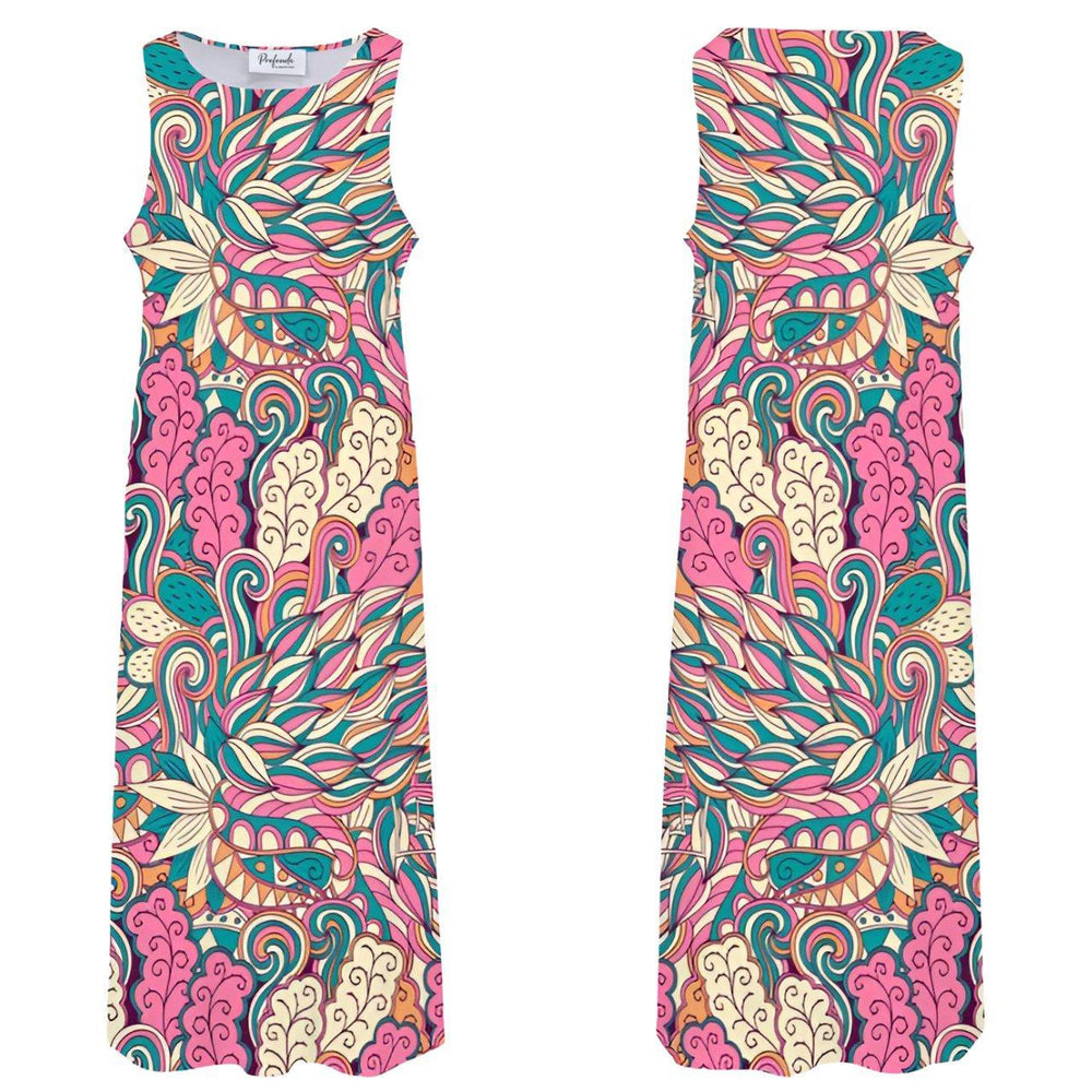 Arane Sleeveless Maxi Dress - Blissfully Brand