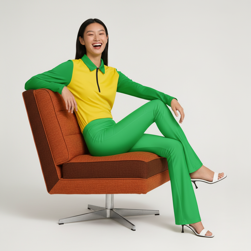 Lime High Rise Active Flare Leggings - Core Essentials