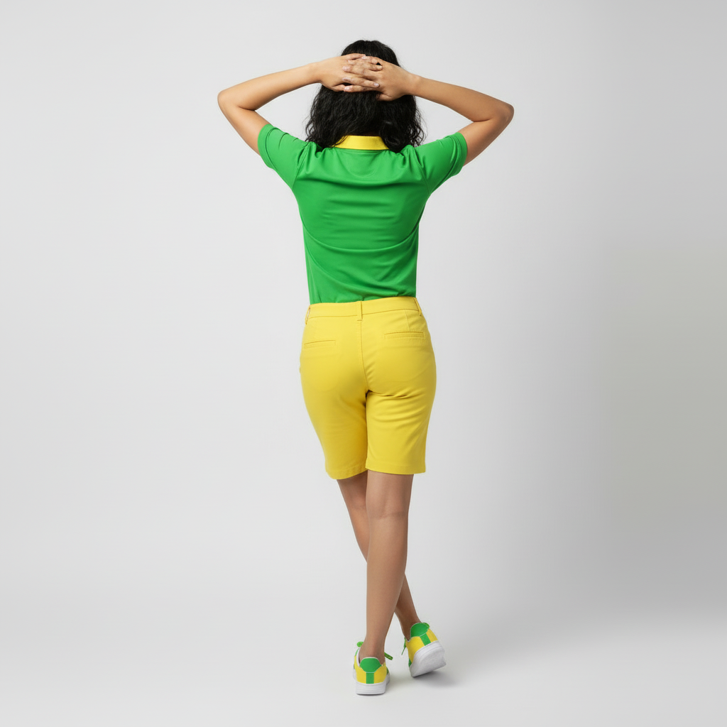 Lemon Straight Fit Pocket Shorts - Core Essentials