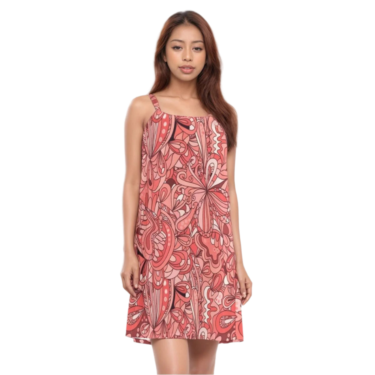 Citra O-neck Cami Dress