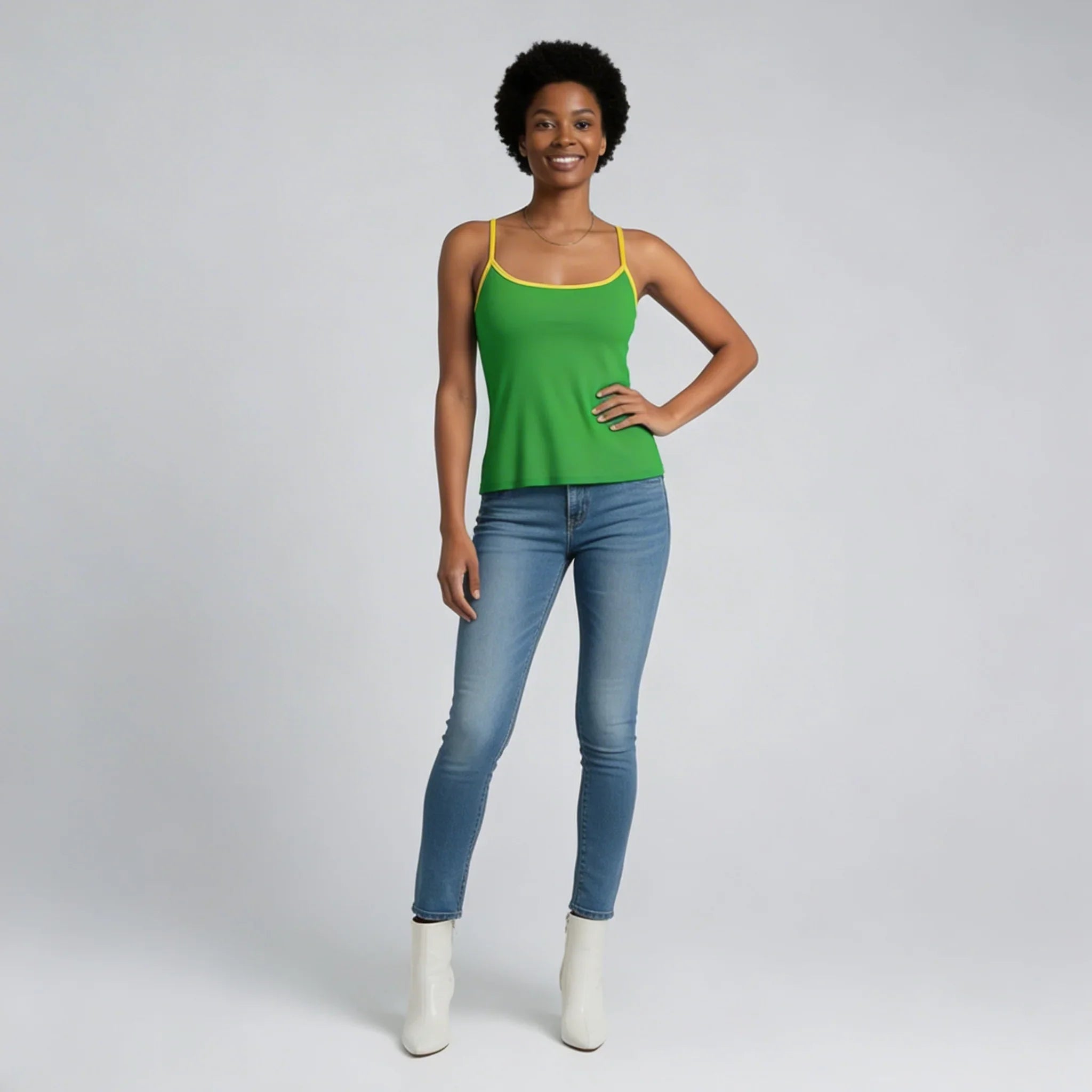 Lemon Lime Cami Top - Core Essentials
