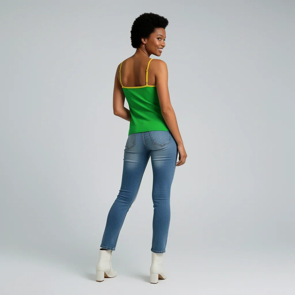 Lemon Lime Cami Top - Core Essentials