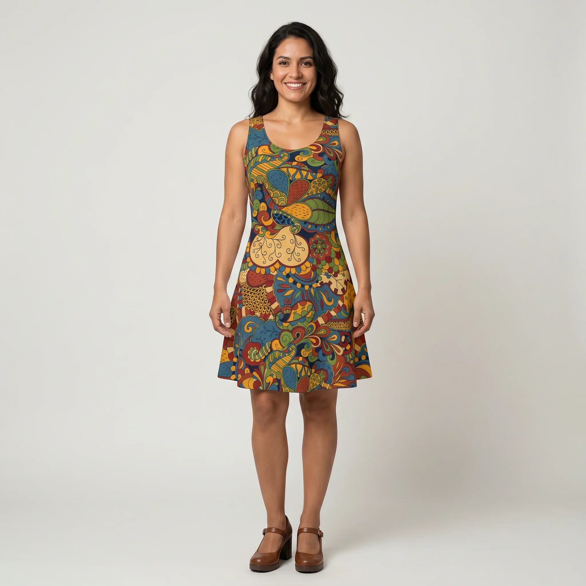 Ebisa Skater Dress