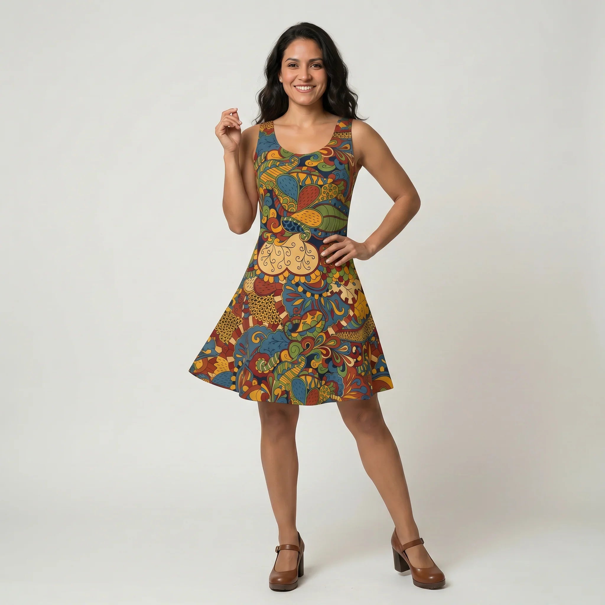 Ebisa Skater Dress