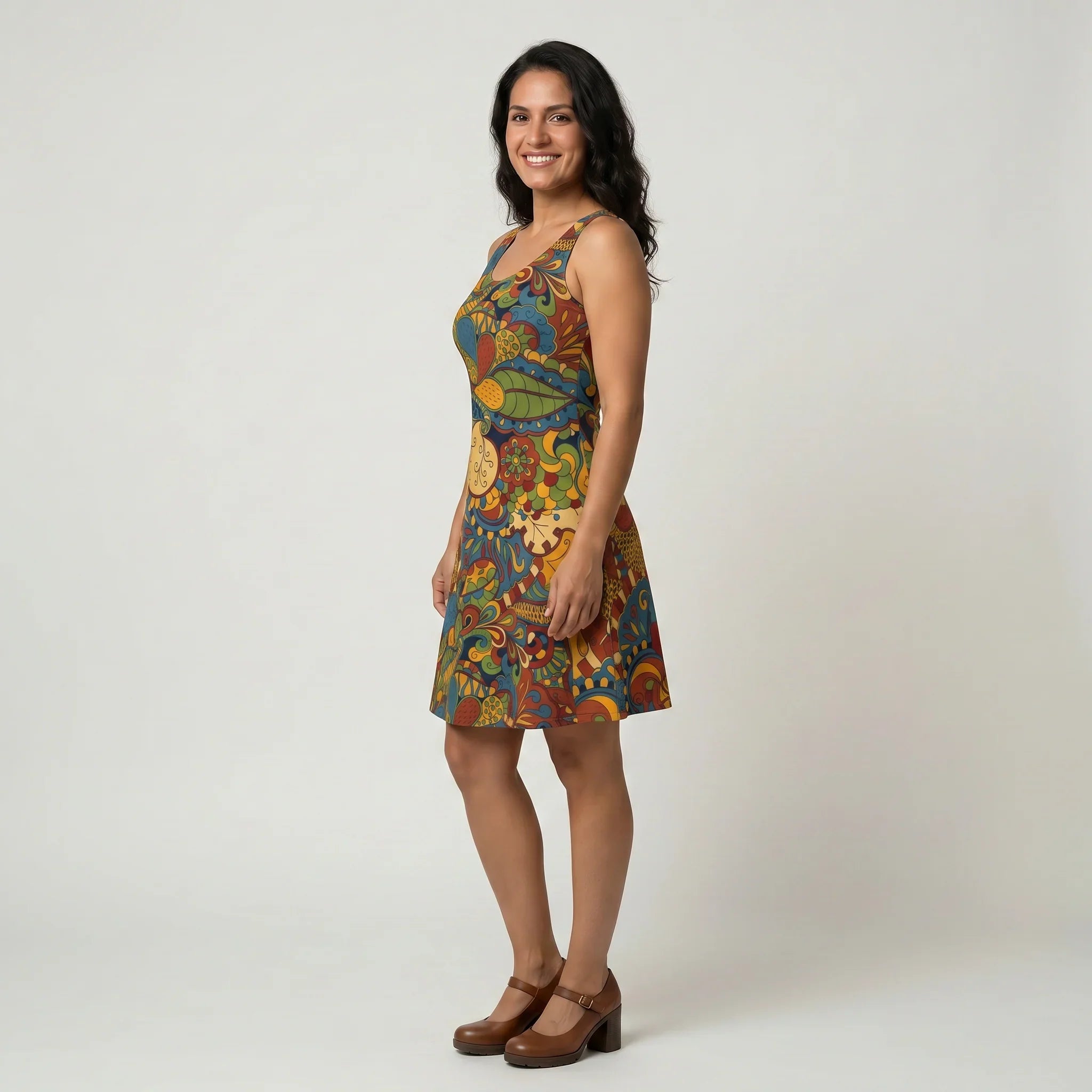 Ebisa Skater Dress