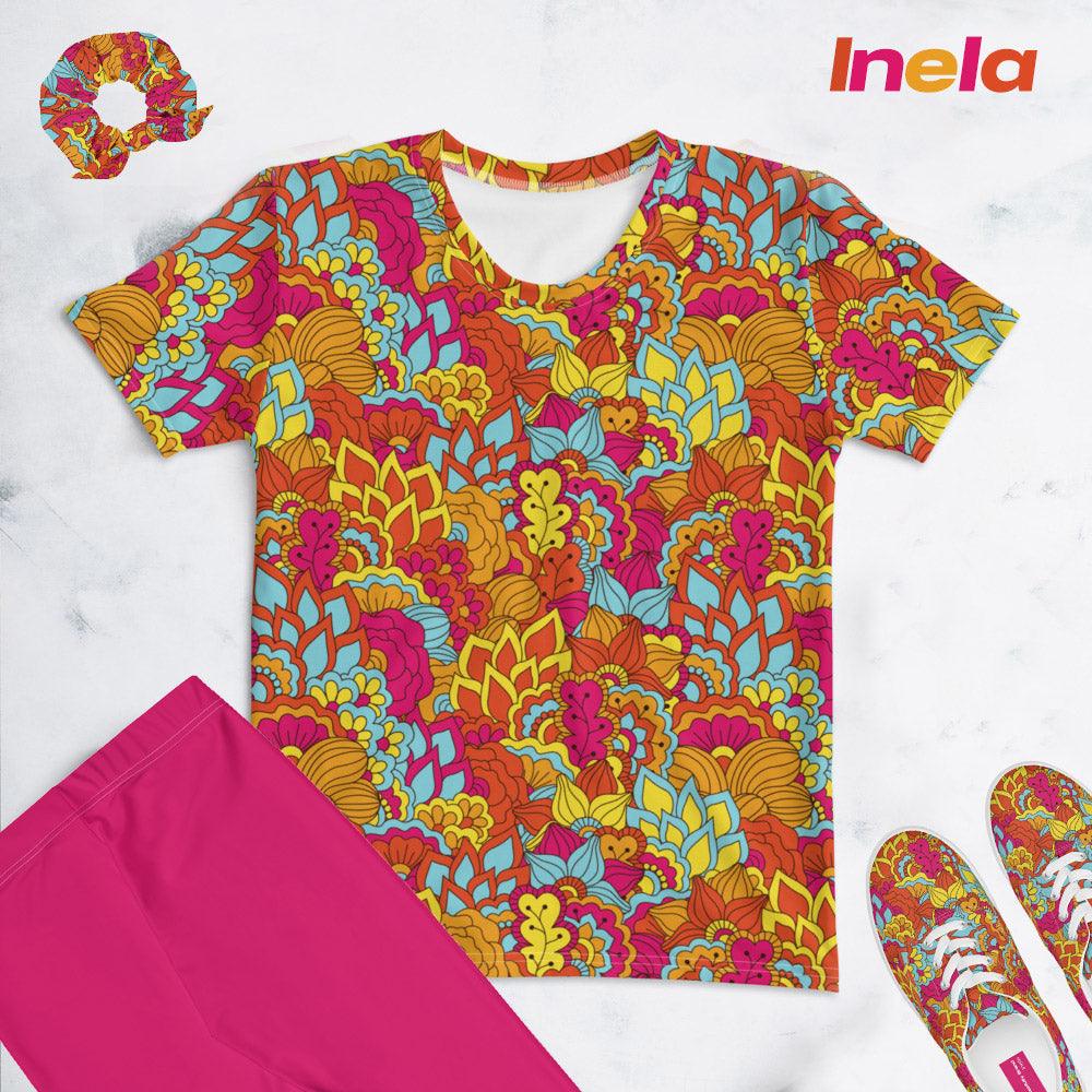 Inela Crew Neck T-shirt - Blissfully Brand