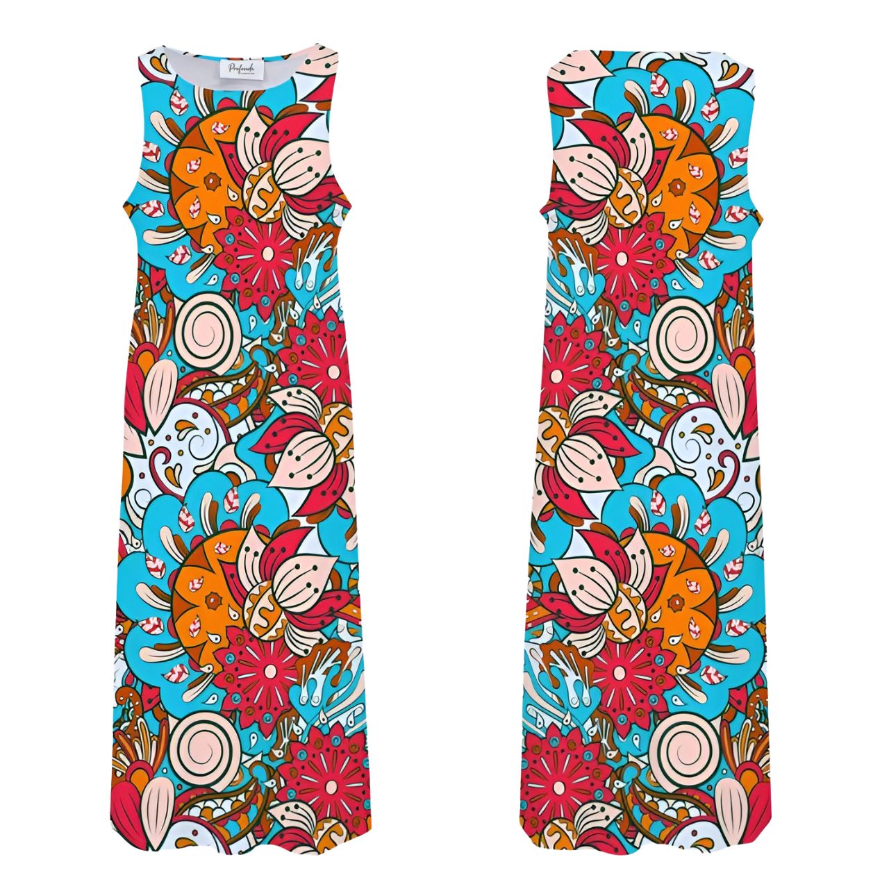 Inia Sleeveless Maxi Dress