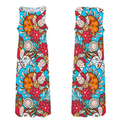 Inia Sleeveless Maxi Dress