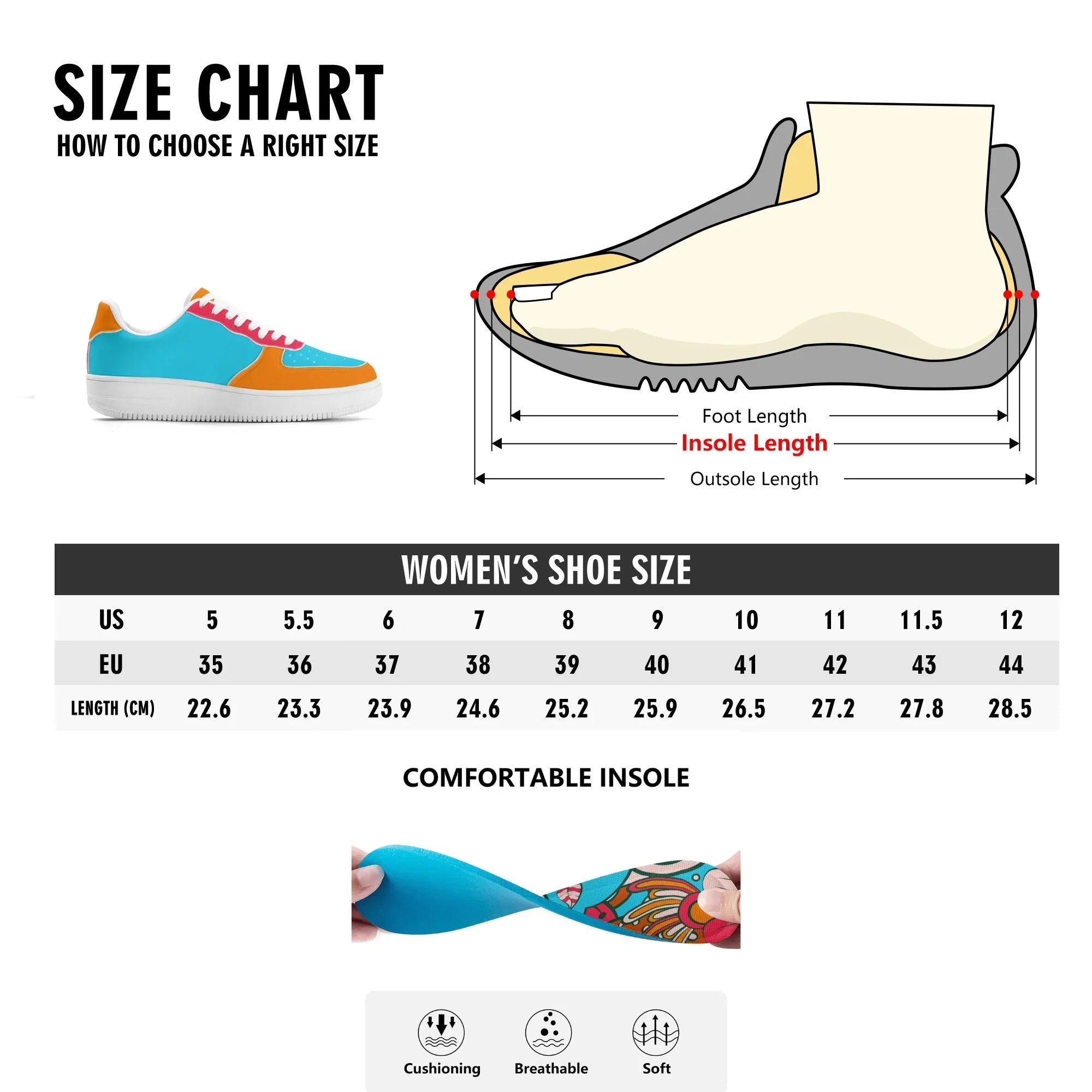 Inia Color Block Low Top Sneakers