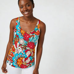 Inia Round Neck Tank Top