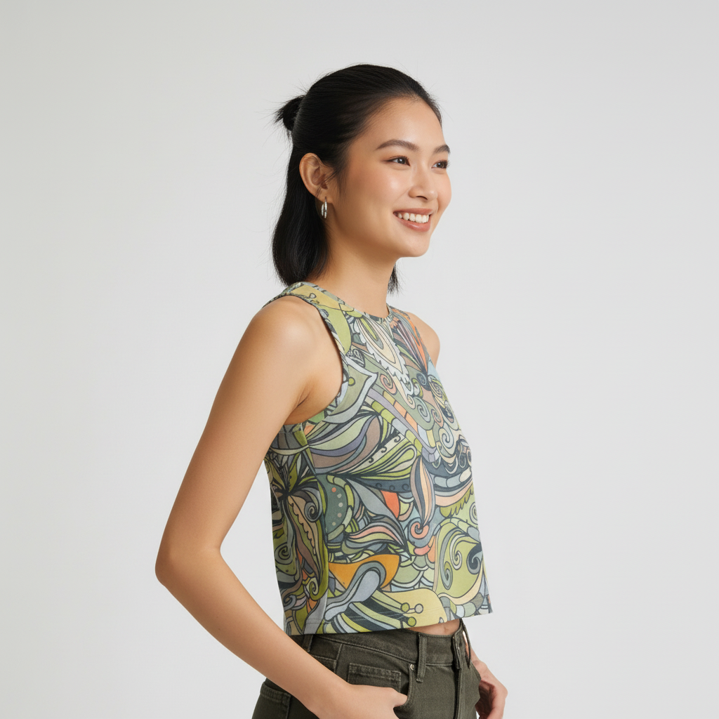 Jana Cropped Tank Top