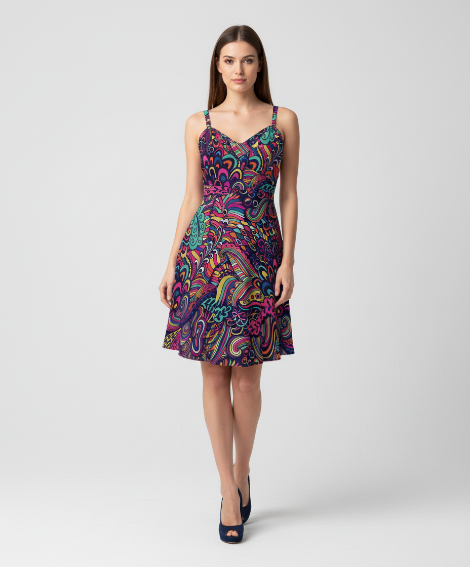 Juhla A-Line Mini Dress