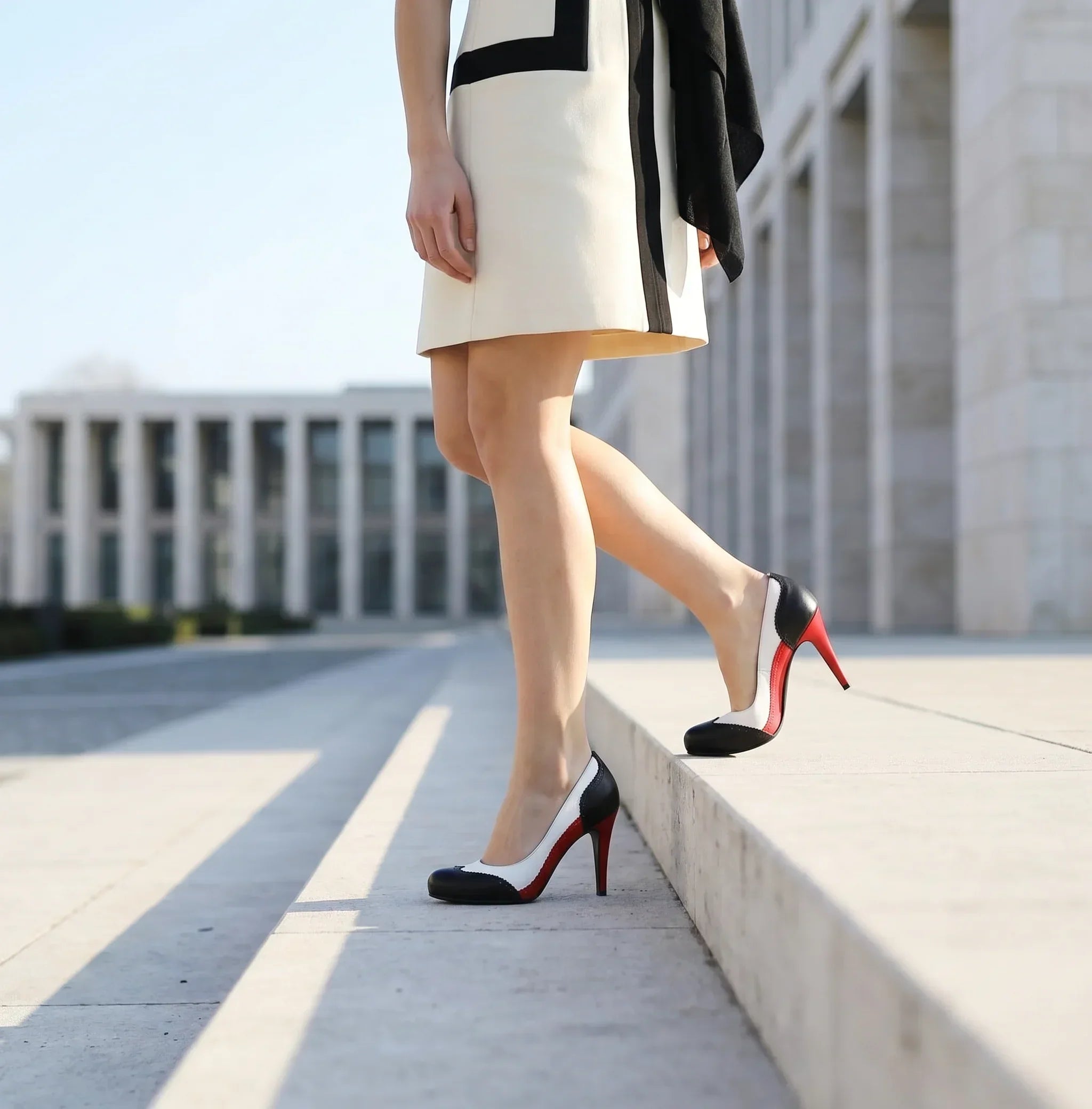 Juvia Oxford High Heel Pump