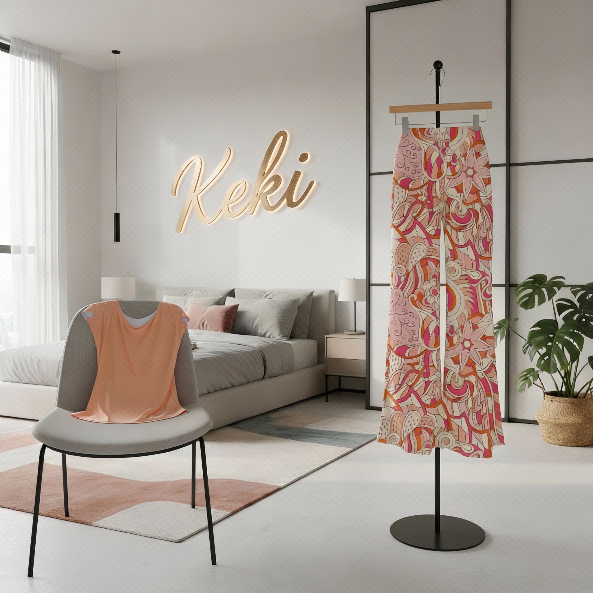 Keki High Waist Palazzo Pants