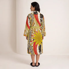 Merina Flannel Robe with Pockets