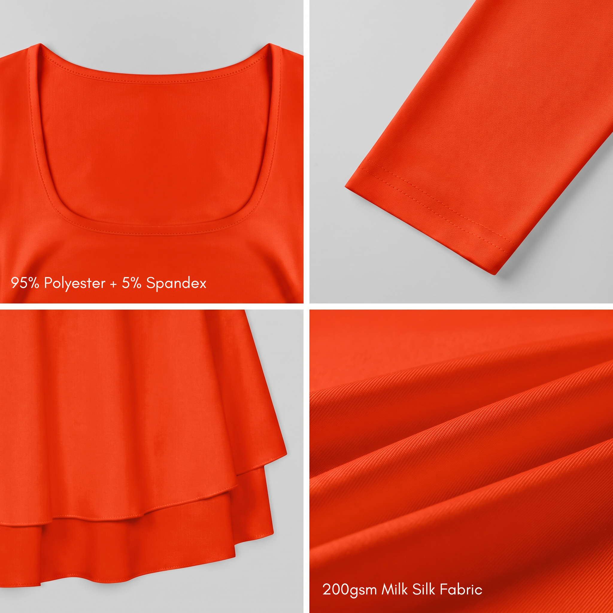 Mina Square Neck Mini Swing Dress