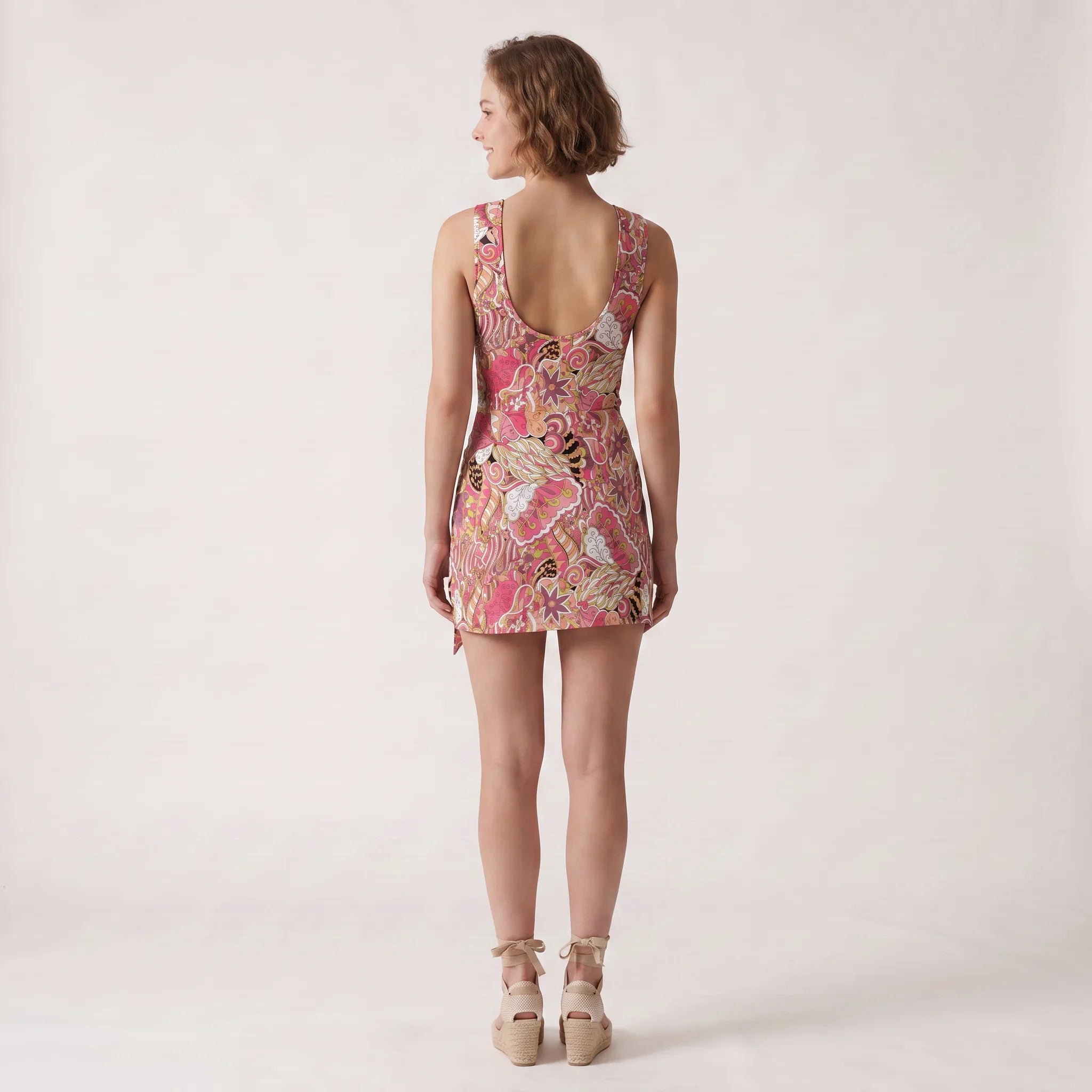 Nami Sleeveless Mini Bodysuit Dress