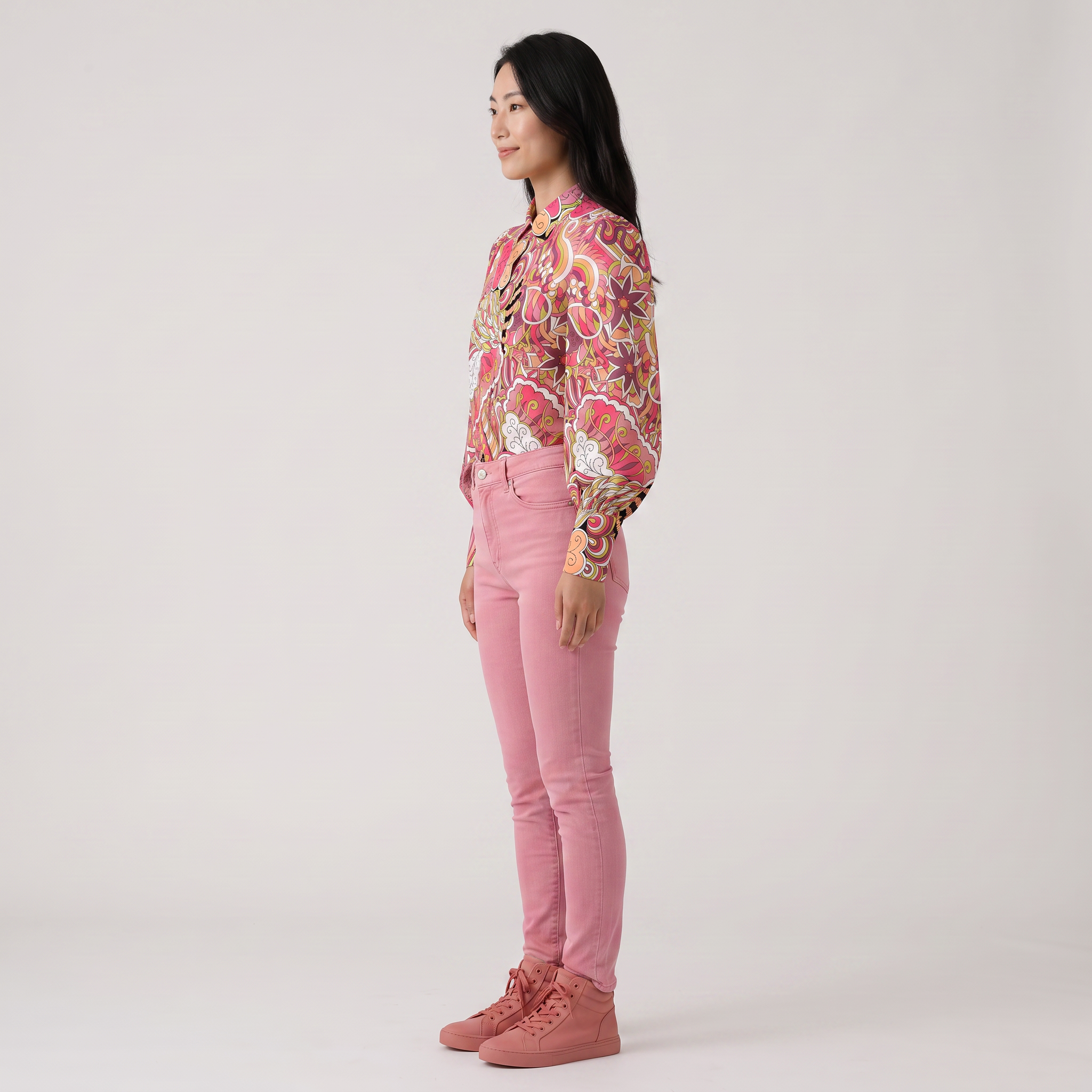 Nami Button Down Puff Sleeve Blouse