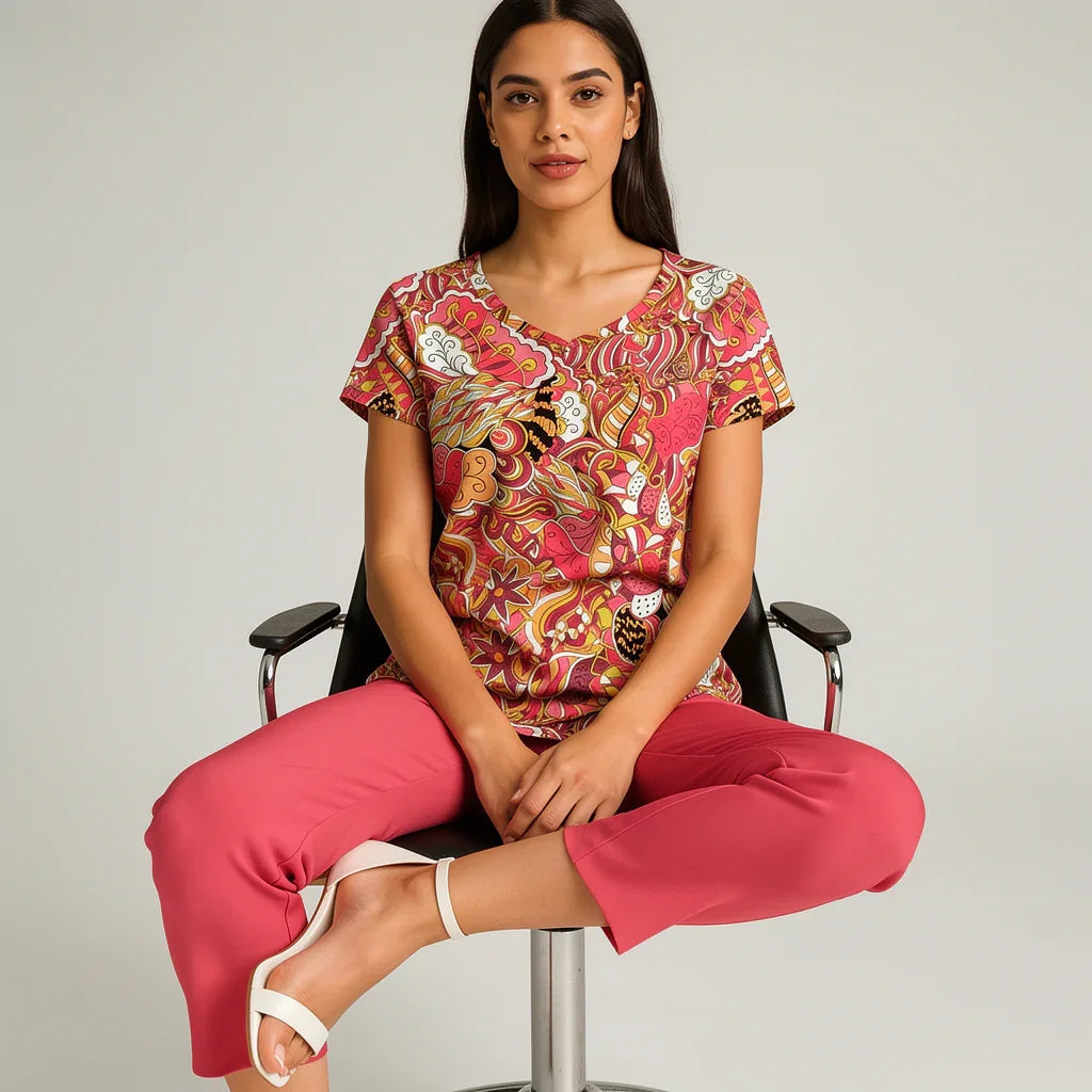 Nami V-neck Relaxed Tee
