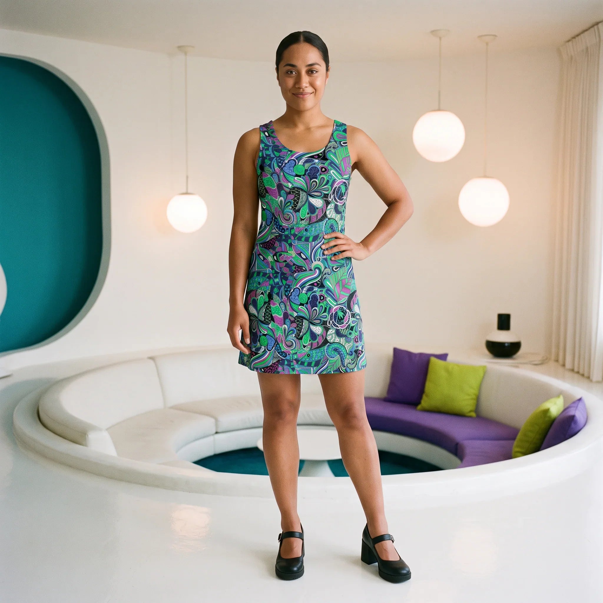 Nela Racerback Dress