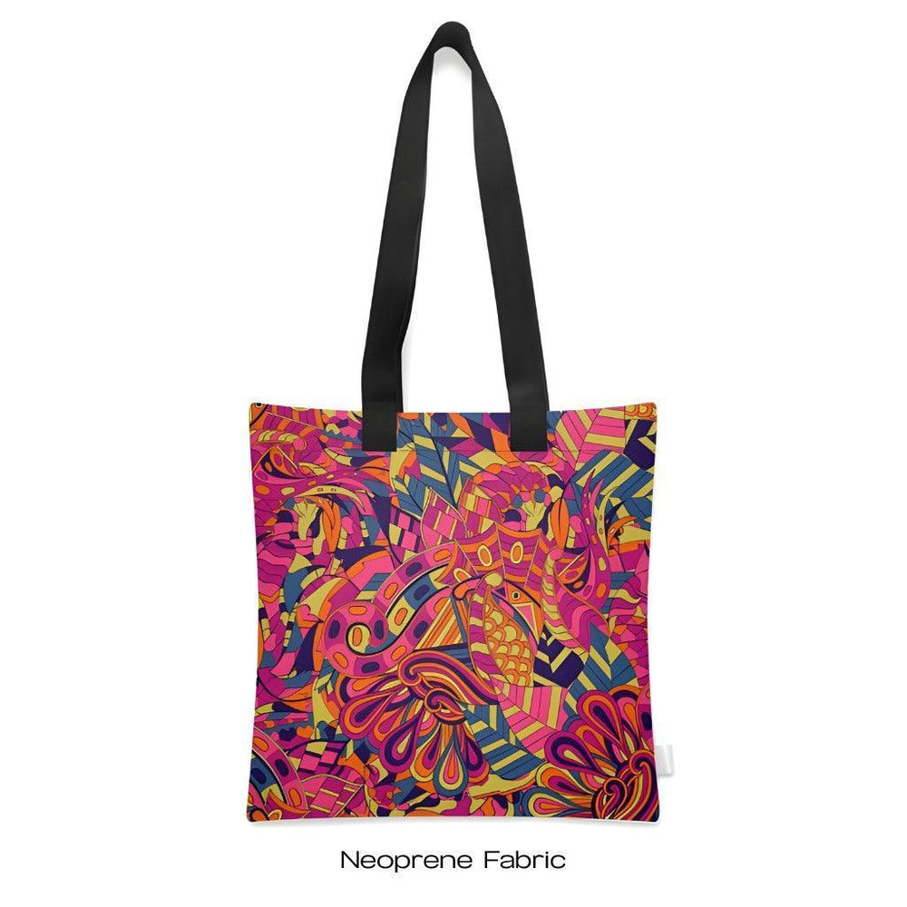 Lina Large Square Carry Tote - Blissfully Brand