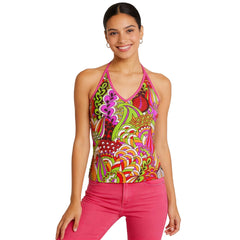 Onei Halter V-neck Cami Top