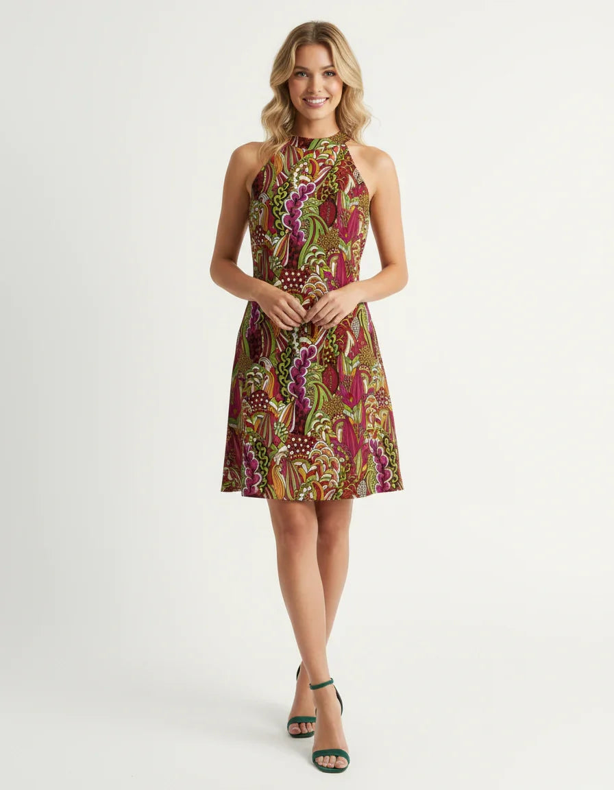 Onei Halter Flare Dress