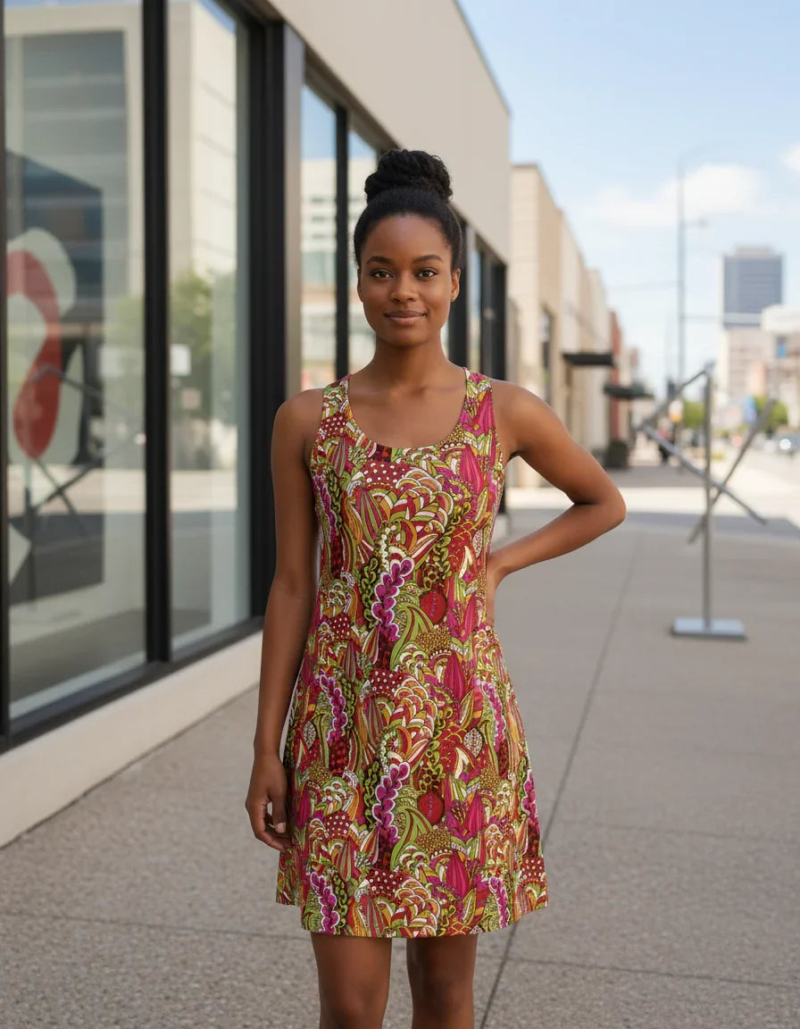 オネイ レーサーバックドレス