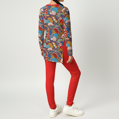 Opula Side Split T-shirt & Leggings Set