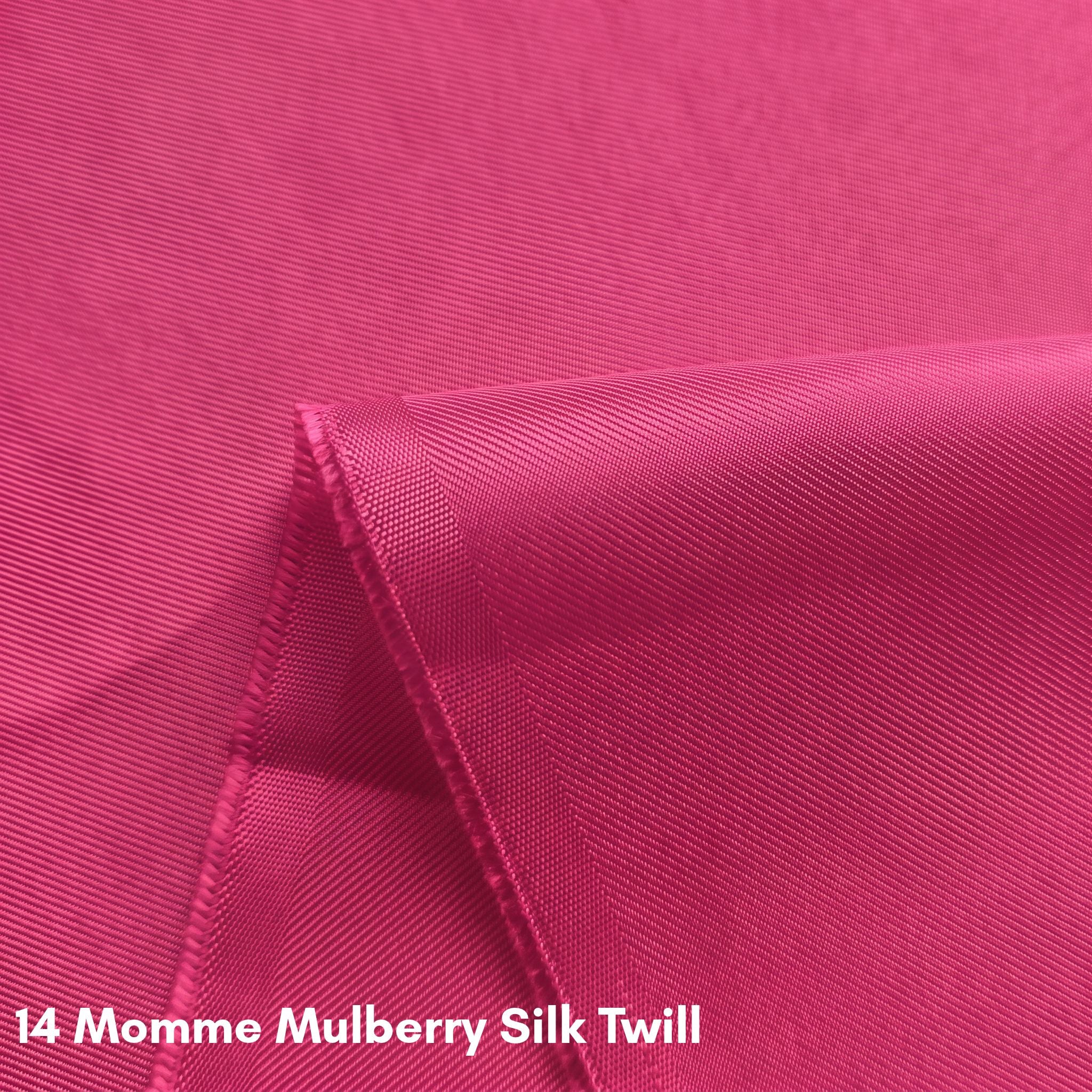 Palai Momme Mulberry Silk Twill Ribbon Scarf