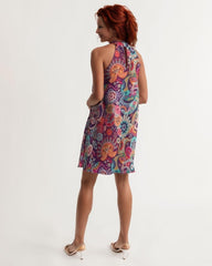Peex Halter Flare Dress