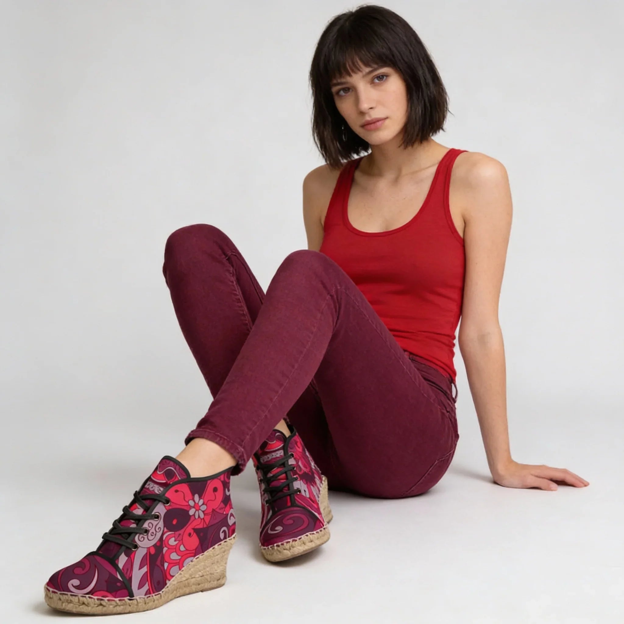 ペナ ウェッジ エスパドリーユ