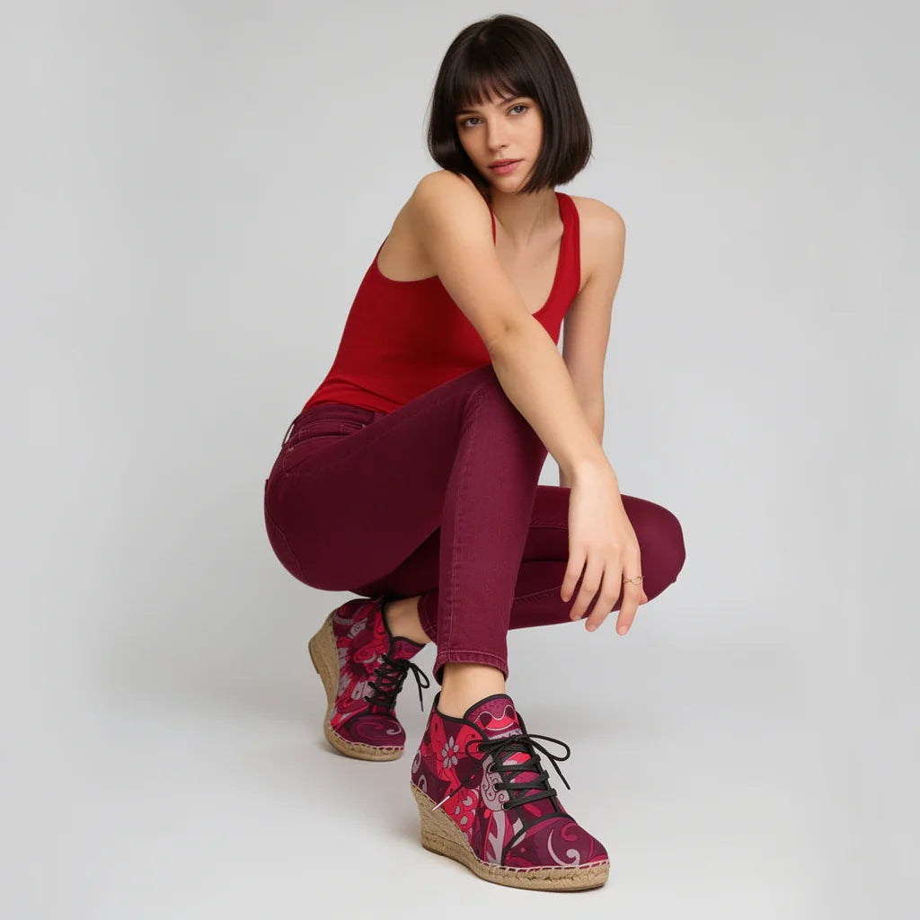 ペナ ウェッジ エスパドリーユ