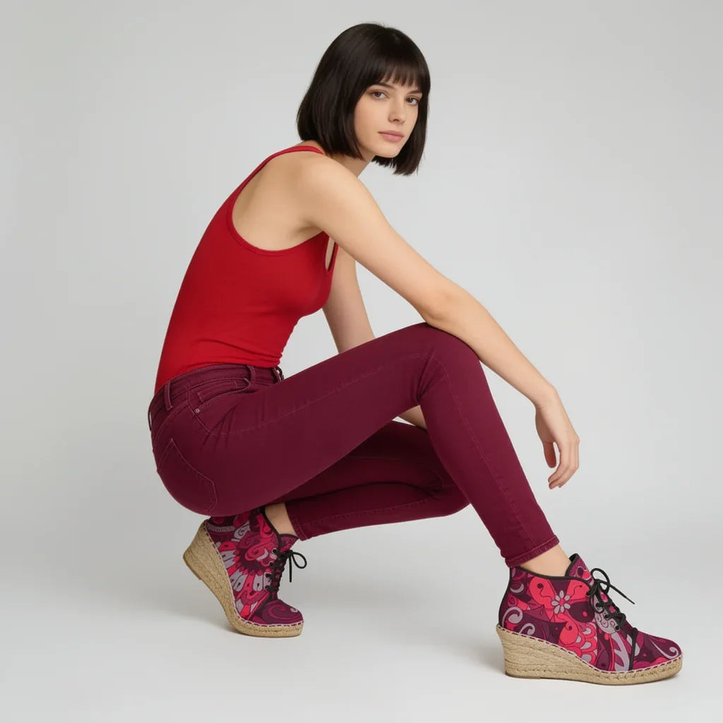 ペナ ウェッジ エスパドリーユ